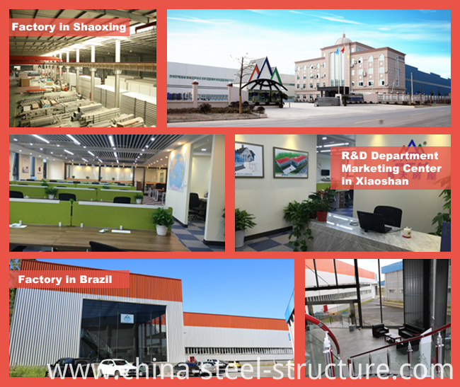 Prefabricated Industrial Steel Structure Building as Workshop/Warehouse